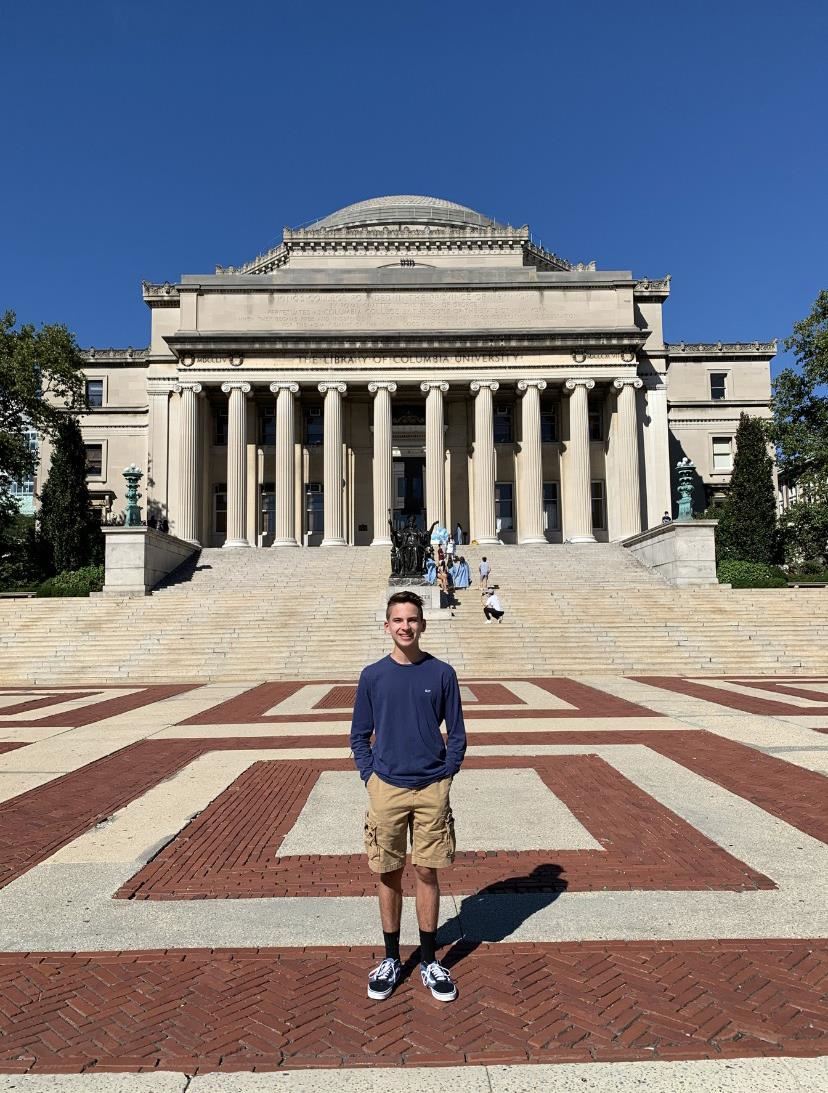 Junior Christopher Perez Accepted into Columbia University Science